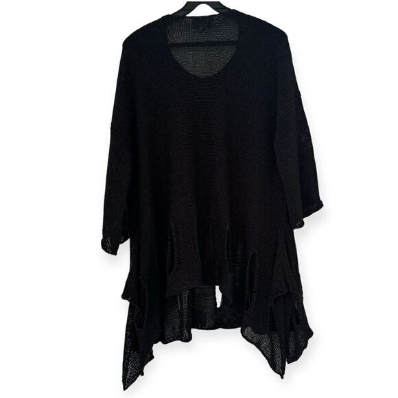 JOSEPH RIBKOFF Tunic Style Knit Handkerchief Hem Top Size S/M - Picture 4 of 7